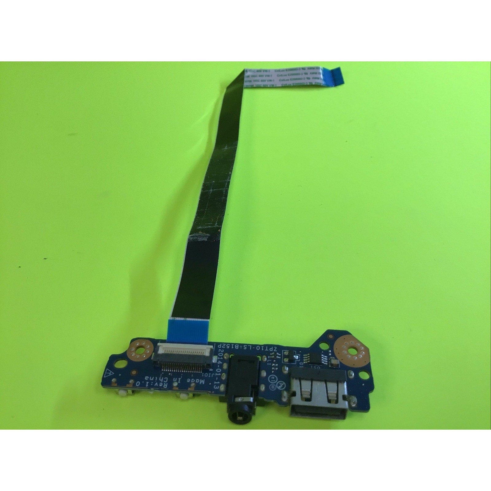 HP Pavilion 11t-n000x360 USB Audio Jack Board with Flex Cable LS-B152P