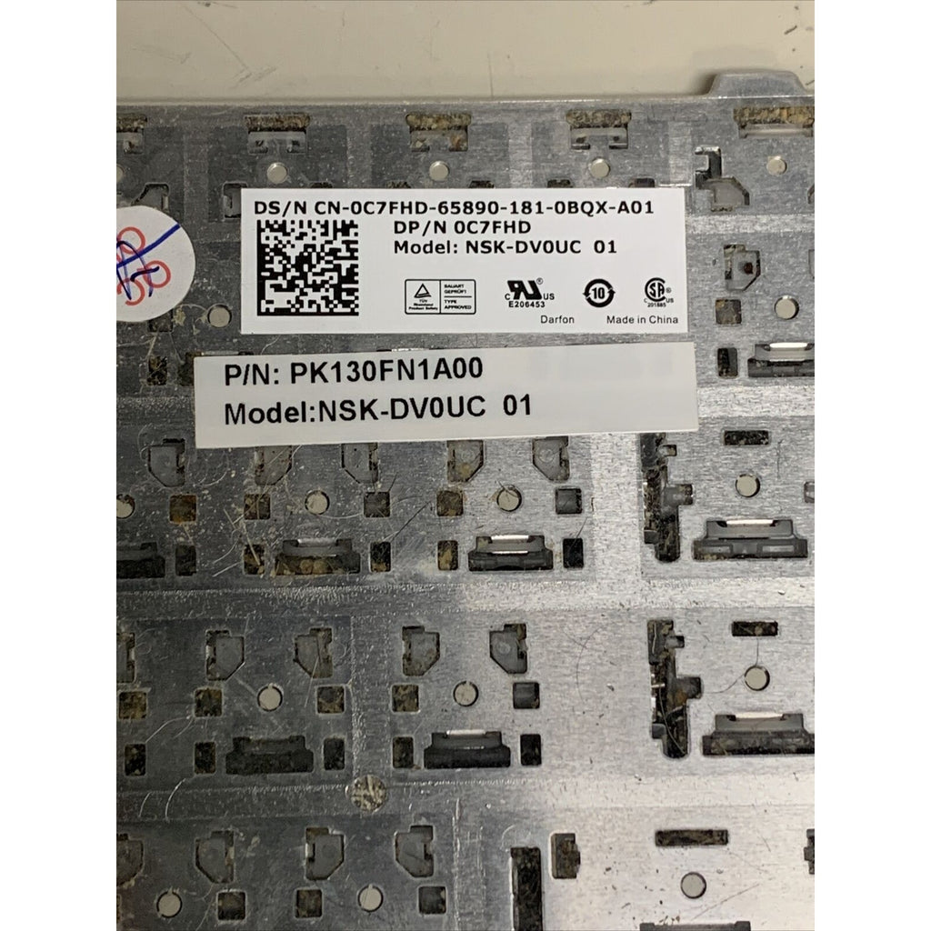 C7FHD 0C7FHD Dell Latitude E5430 14" Black US Keyboard - C7FHD 0C7FHD