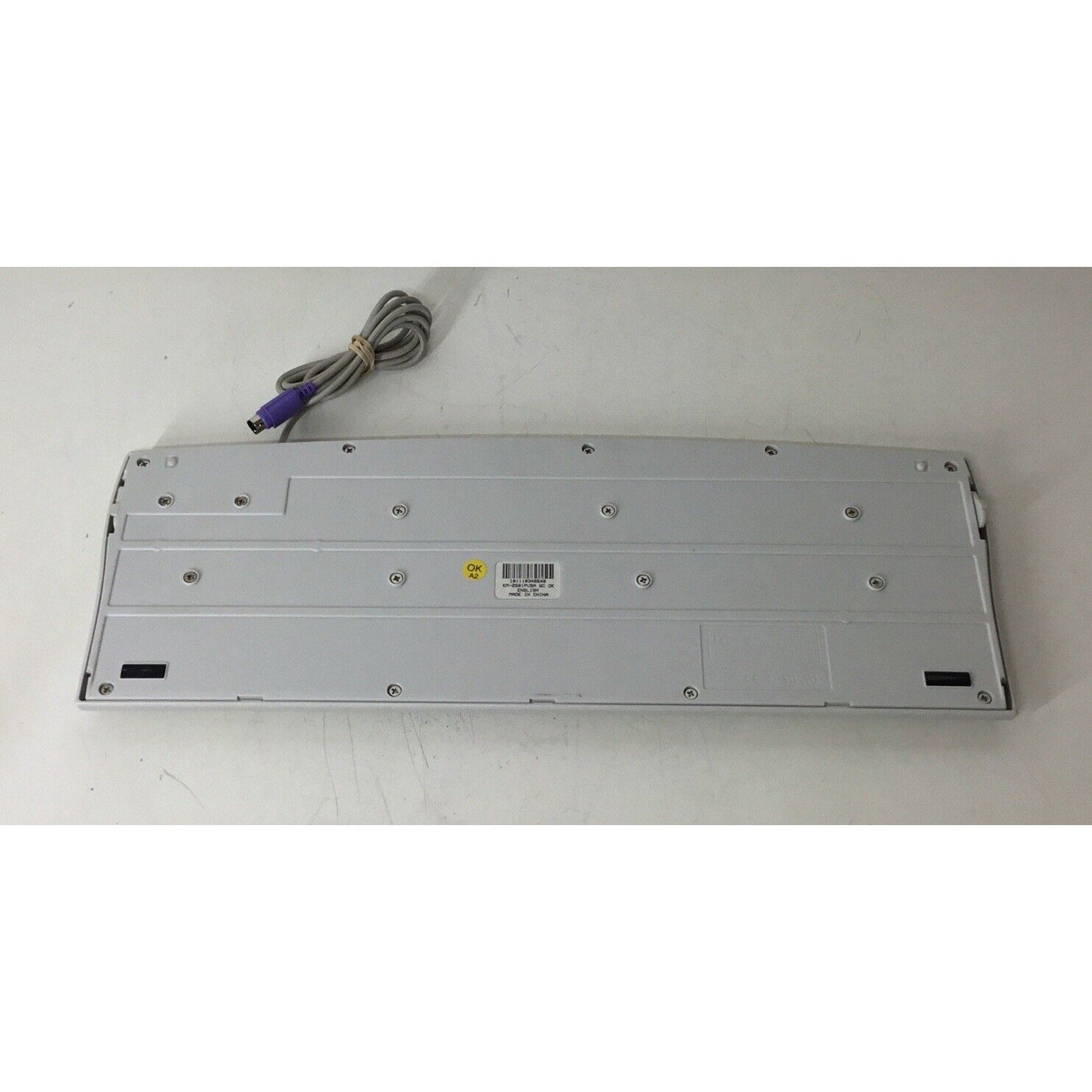 Soyo Vintage White Computer Keyboard KM-2501PUSA PS/2