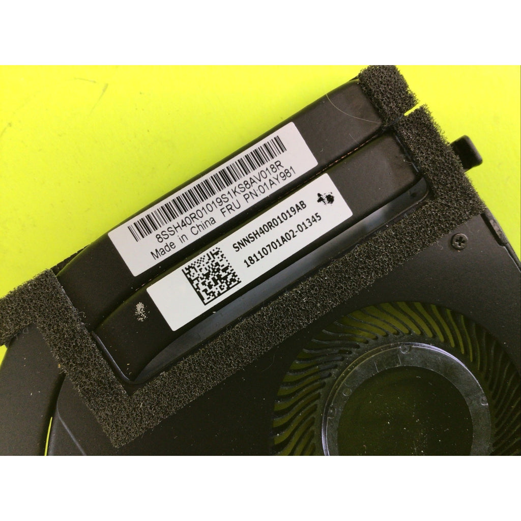 ThinkPad X1 Extreme 1st Gen P1 Gen1 CPU/GPU Heatsink w/Fans 01YU203 01AY981