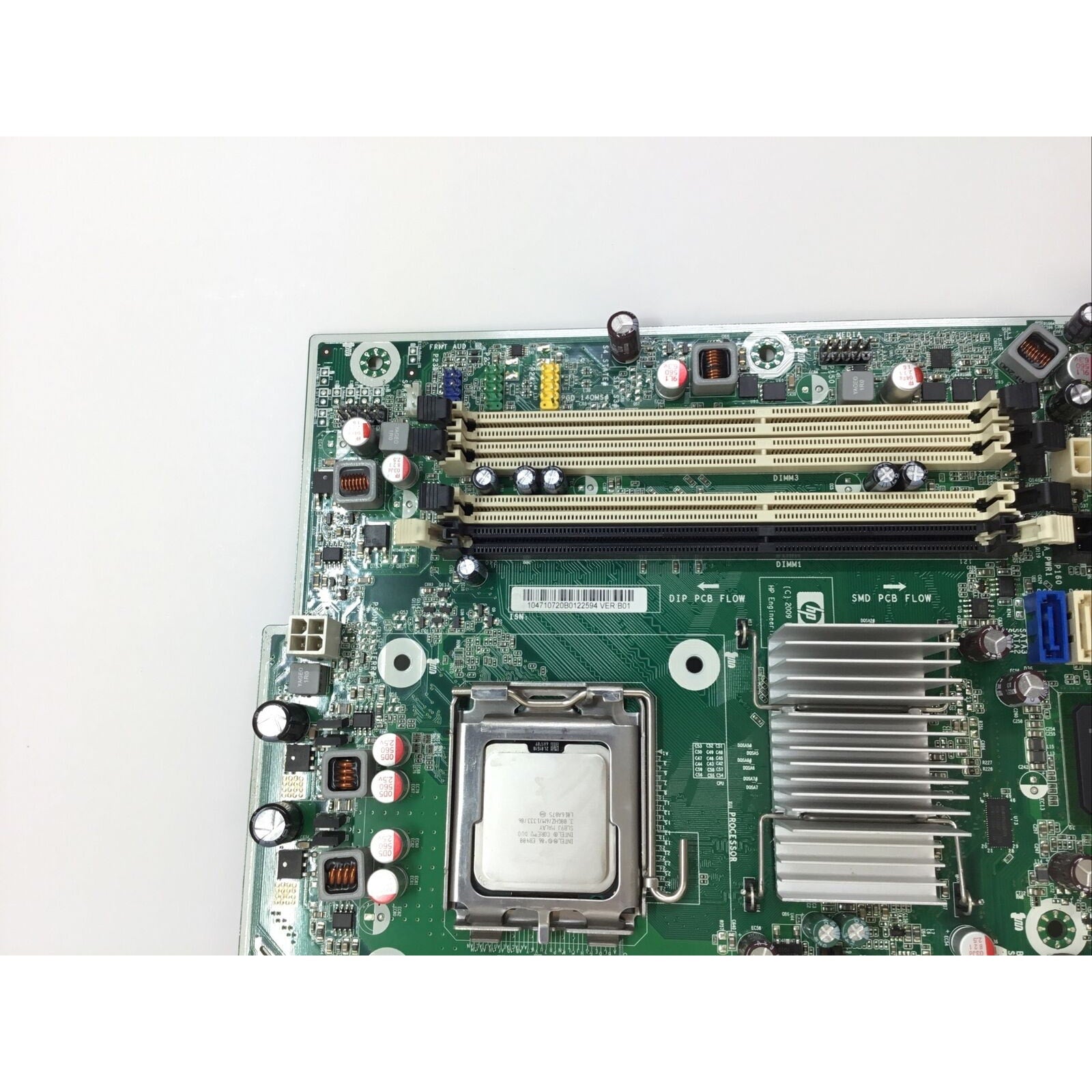 Motherboard For HP Compaq Elite 8000 SFF w/ Core 2 Duo E8400 (536884-001)