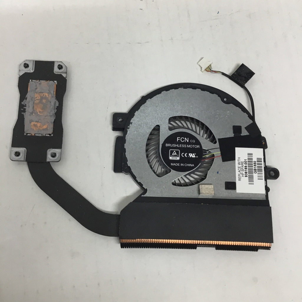 HP Envy x360 15m-bp111dx 15m-bp Cooling Fan + HeatSink 936169-001 4600BX0W0001
