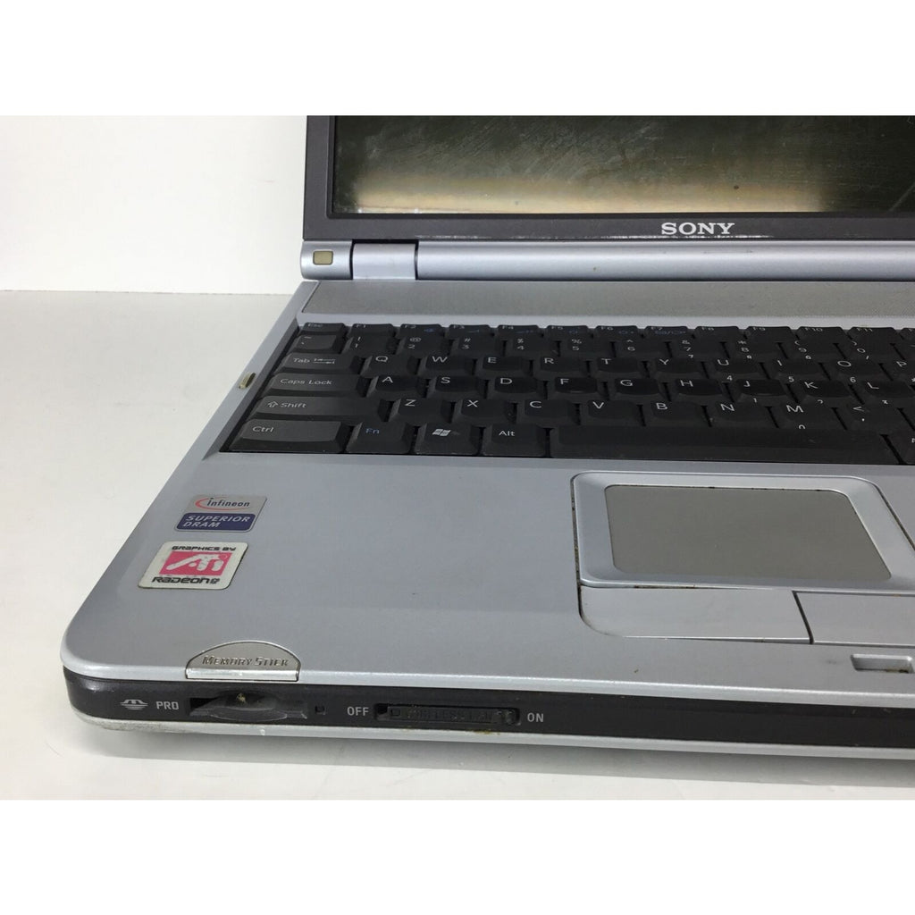 Sony Vaio Notebook Computer PCG-9P6L -Not Tested, For Parts