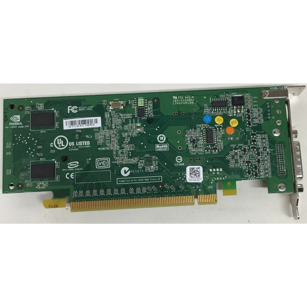 Nvidia N751G PCIe Video Card 9300 256MB CN-0N751G Optiplex 380 P805