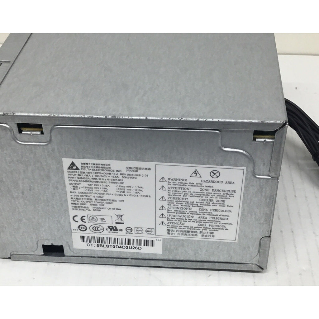 Delta Electronics DPS-400AB-13 12V 400W Power Supply HP P/N 619564-001 Tested