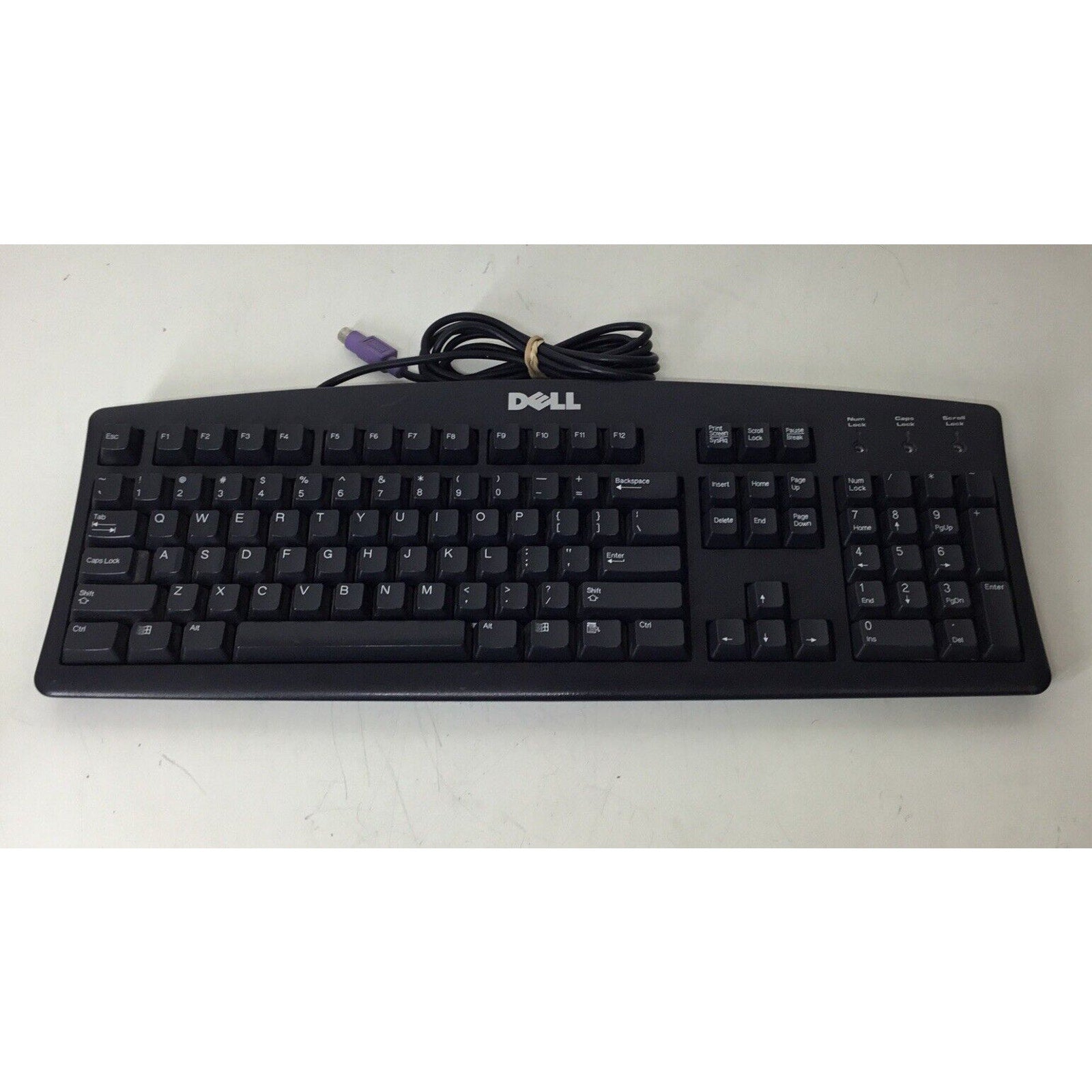 Dell SK-8110 PS/2 Wired Keyboard 07N242 7N242 Untested