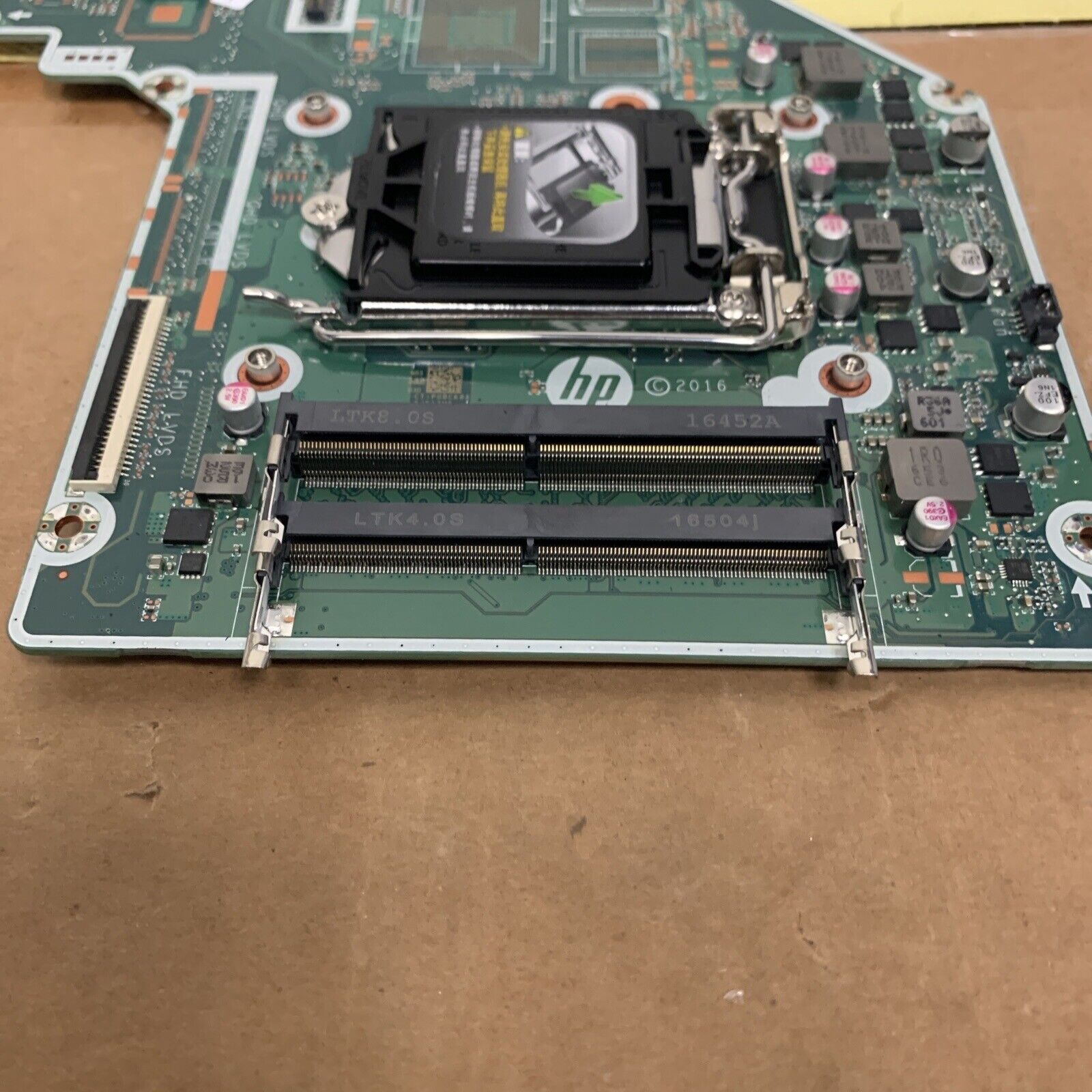 HP 24-B016 908382-604 DA0N83MB6G0 REV:G AIO Motherboard - Bad/For Parts Only