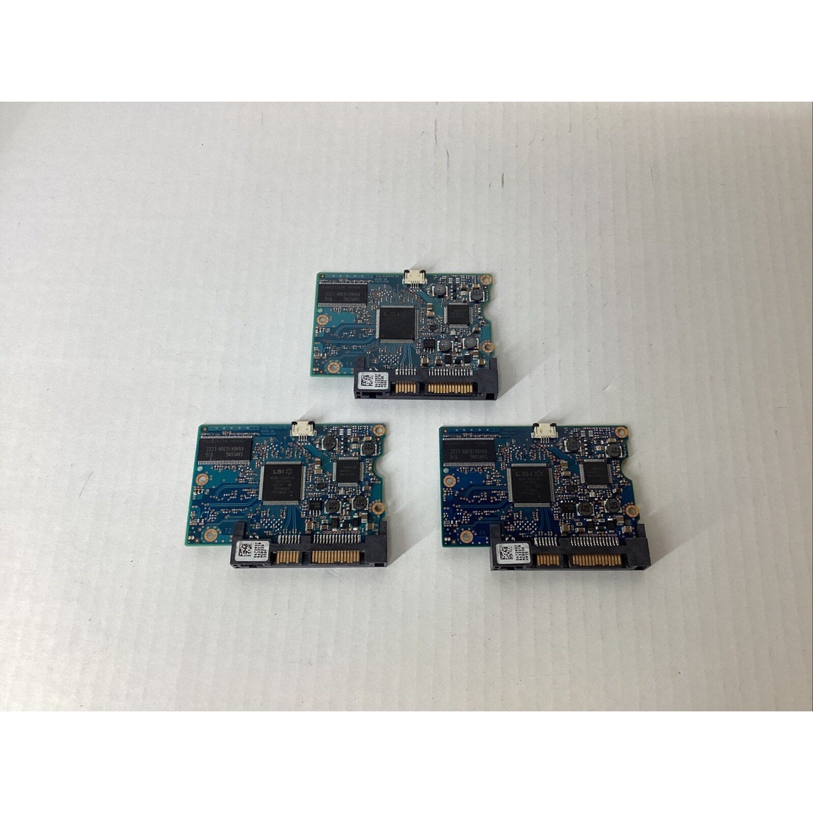 Lot of 3-Hitachi HDS721025CLA382 0F10979 SATA 3.5" 250GB 7200RPM Hard Drive PCB