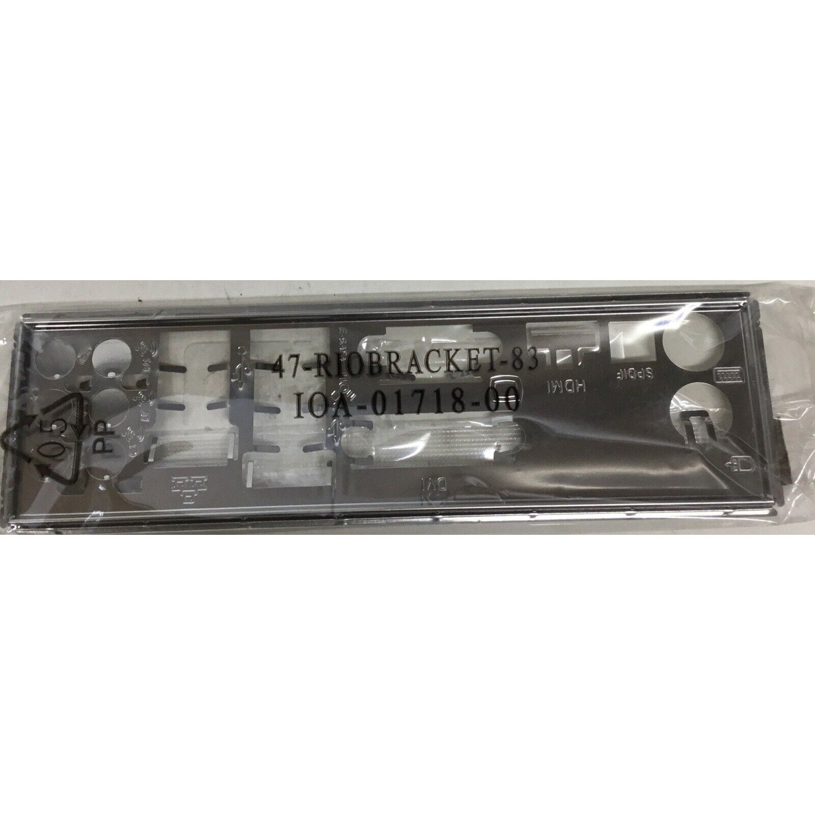 I/O Shield Back Plate Panel 47-RIOBRACKET-83A for BIOSTAR Motherboard Mainboard