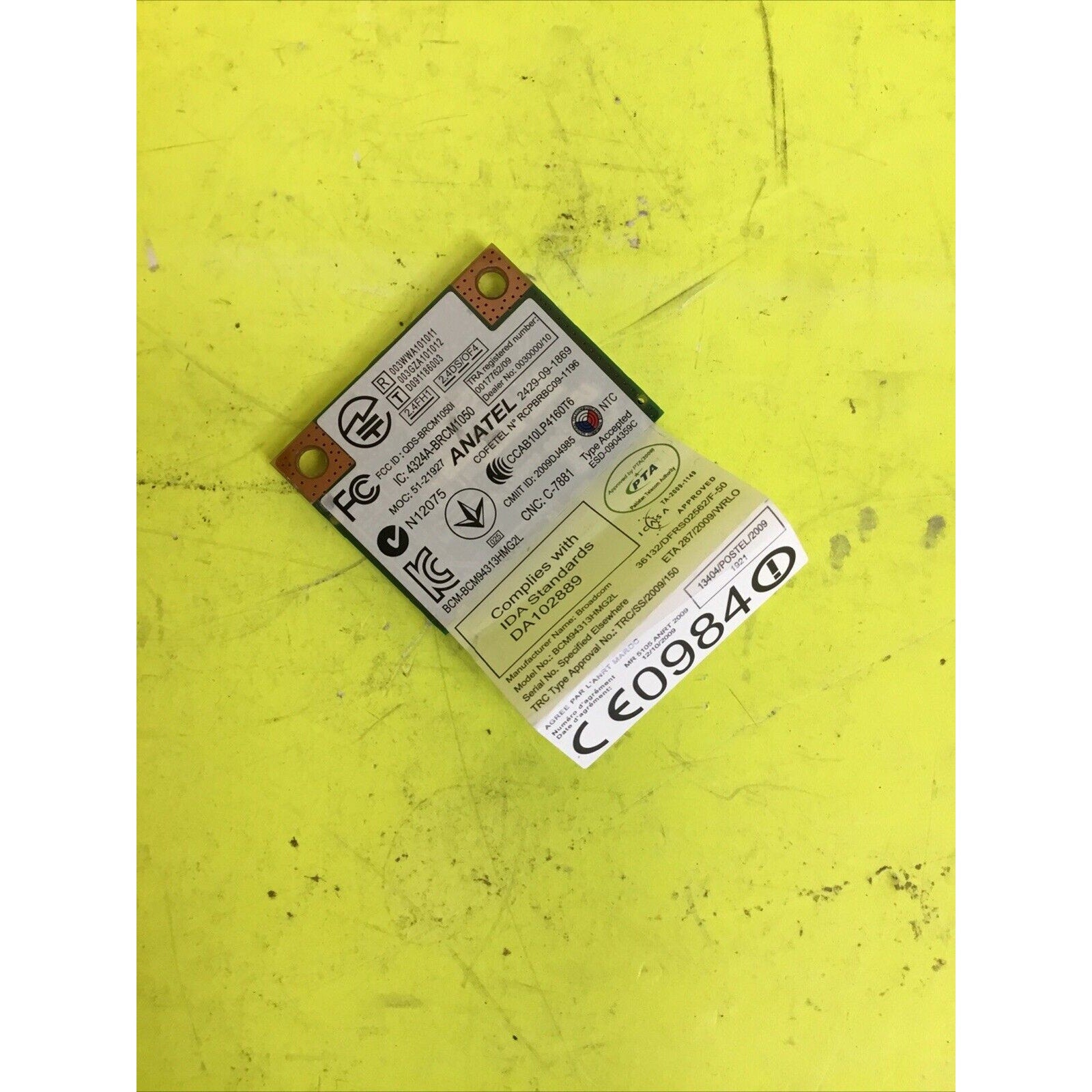 Dell OEM Wireless 1501 Draft N Wireless WiFi 802.11 a/b/g/n Wireless Card WHDPC