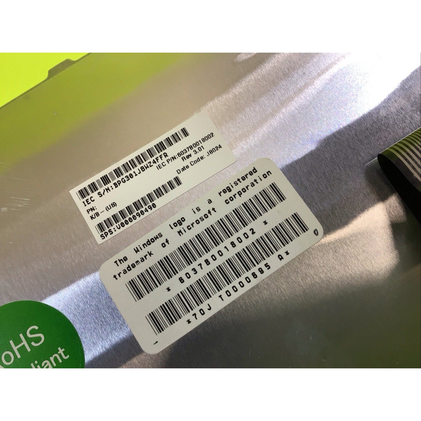 Toshiba Satellite A205-S5804 Keyboard V000090490