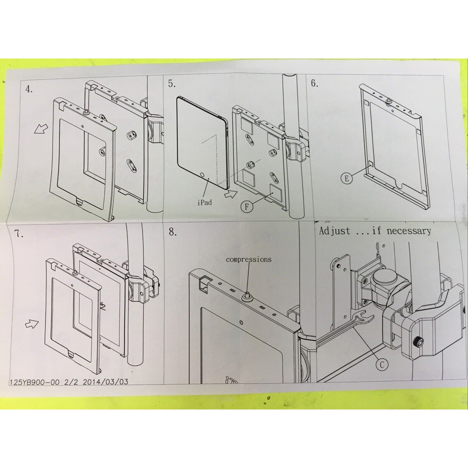 MonMount iPad Mounting Bracket with iPad 6th Gen Bundle