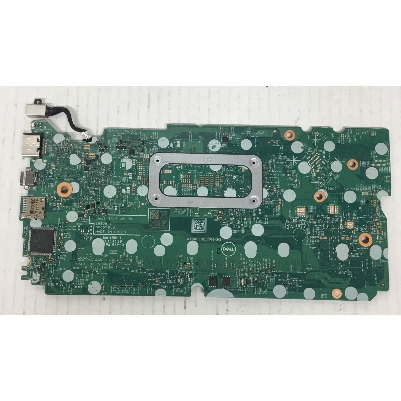 DELL INSPIRION 15 7591 LAPTOP INTEL MOTHERBOARD I5-10210U D0JY6 0D0JY6