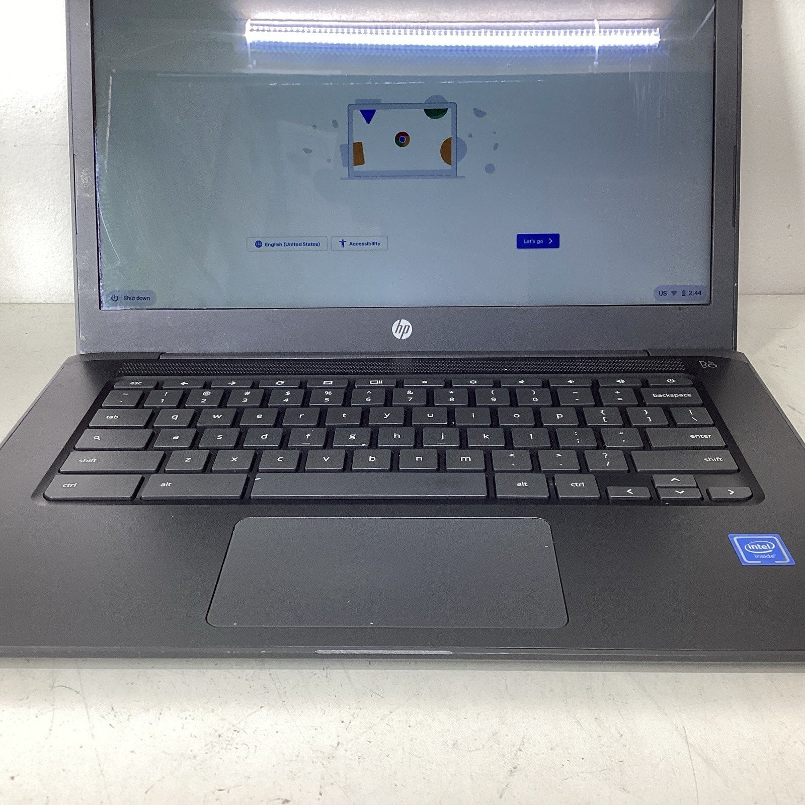 HP Chromebook 14-ca061dx 14" Chromebook Intel Celeron N3550 4GB RAM 32GB eMMC
