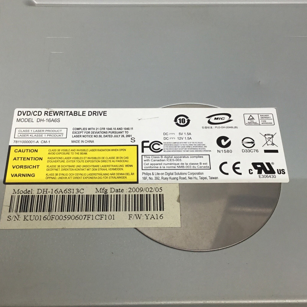 Philips Dell DH-16A6S Multi Recorder DVD/CD-RW Optical Drive | D568C | Tested!