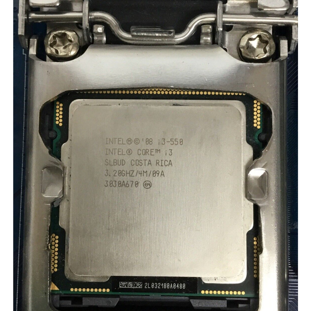 INTEL DH55TC E70932-302 LGA1156 DDR3 MICRO-ATX Motherboard I3-550 CPU & 4GB Ram