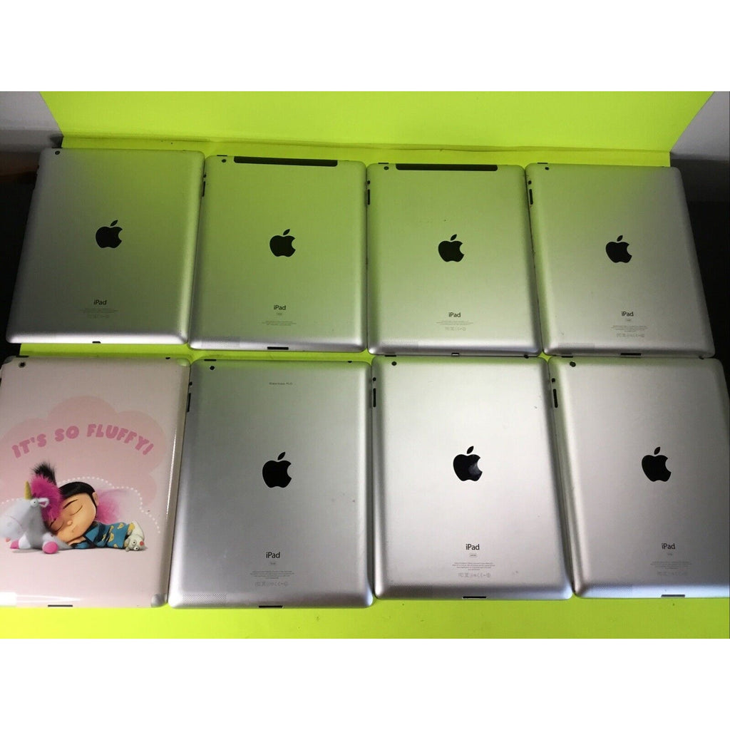 Lot of 8 Vintage iPad 3/4 FOR PARTS GOLD RECOVERY or RARE EARTH RECOVERY