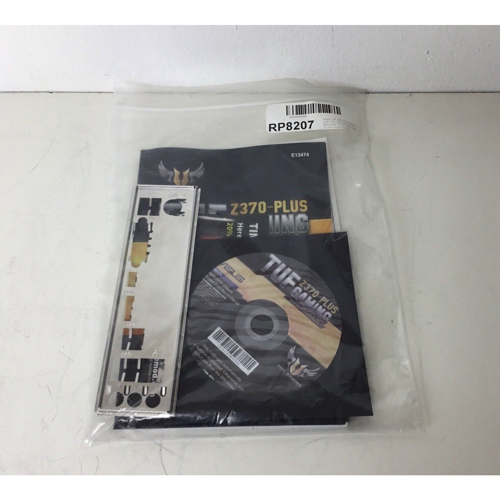 ASUS TUF Z790-Plus Gaming Motherboard User Guide w/ CD and I/O Shield