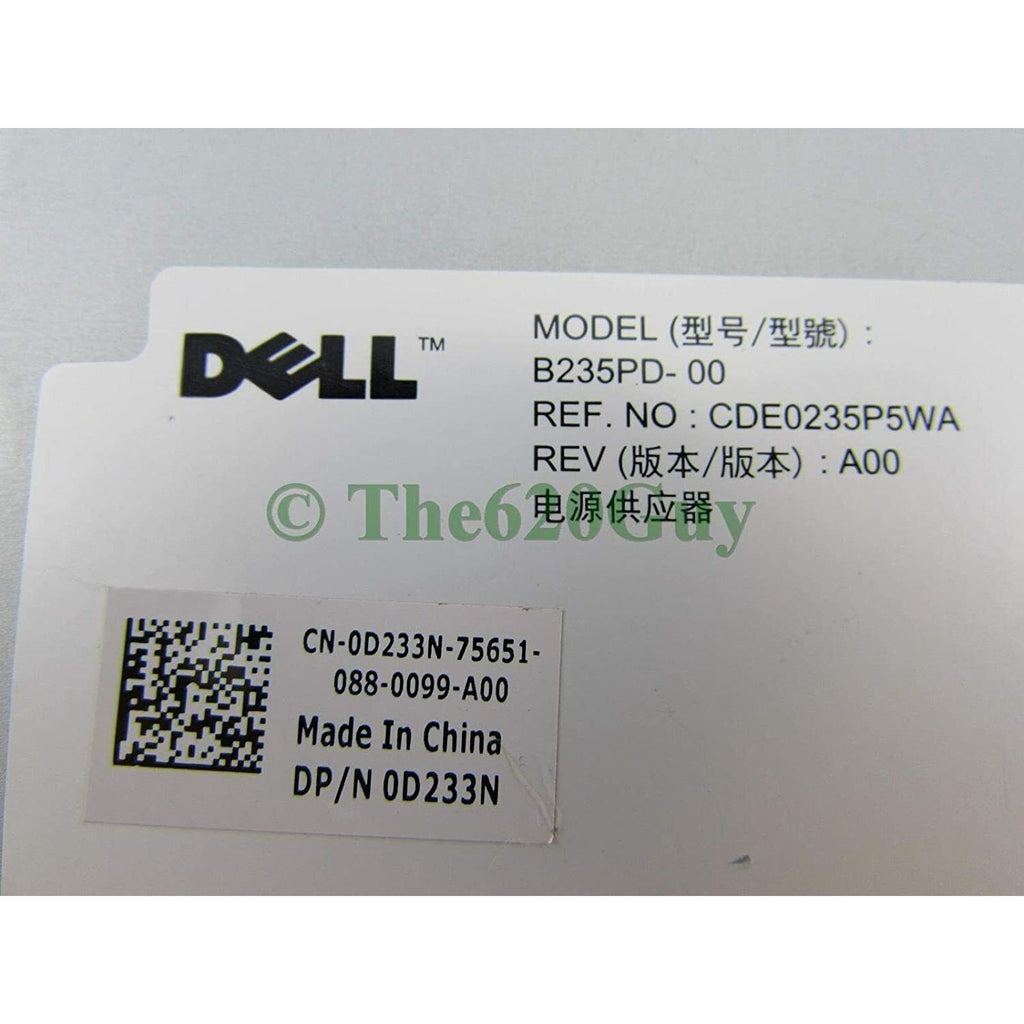 Dell Genuine Optiplex 380 Desktop 235W Power Supply PSU D233N B235PD-00 M618F (R