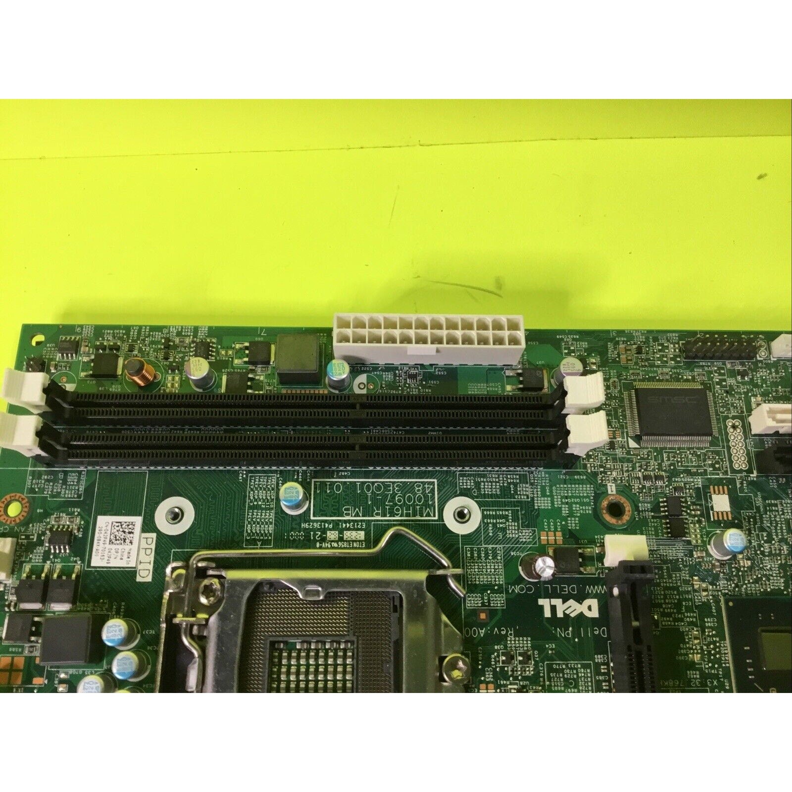 Lot of 2x MIH61R MB 10097-1 MicroATX uATX Motherboard FOR PARTS or REPAIR