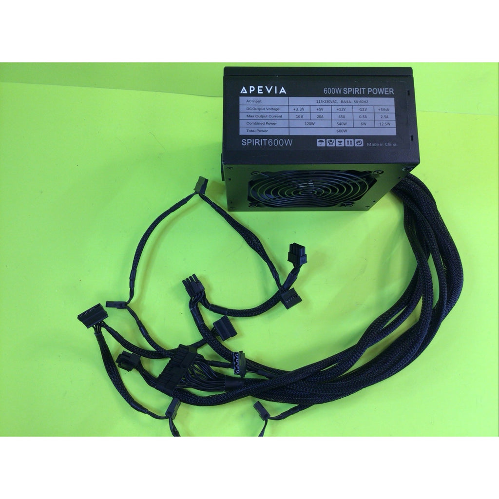 Apevia Spirit Power Series ATX-SP600W Power Supply