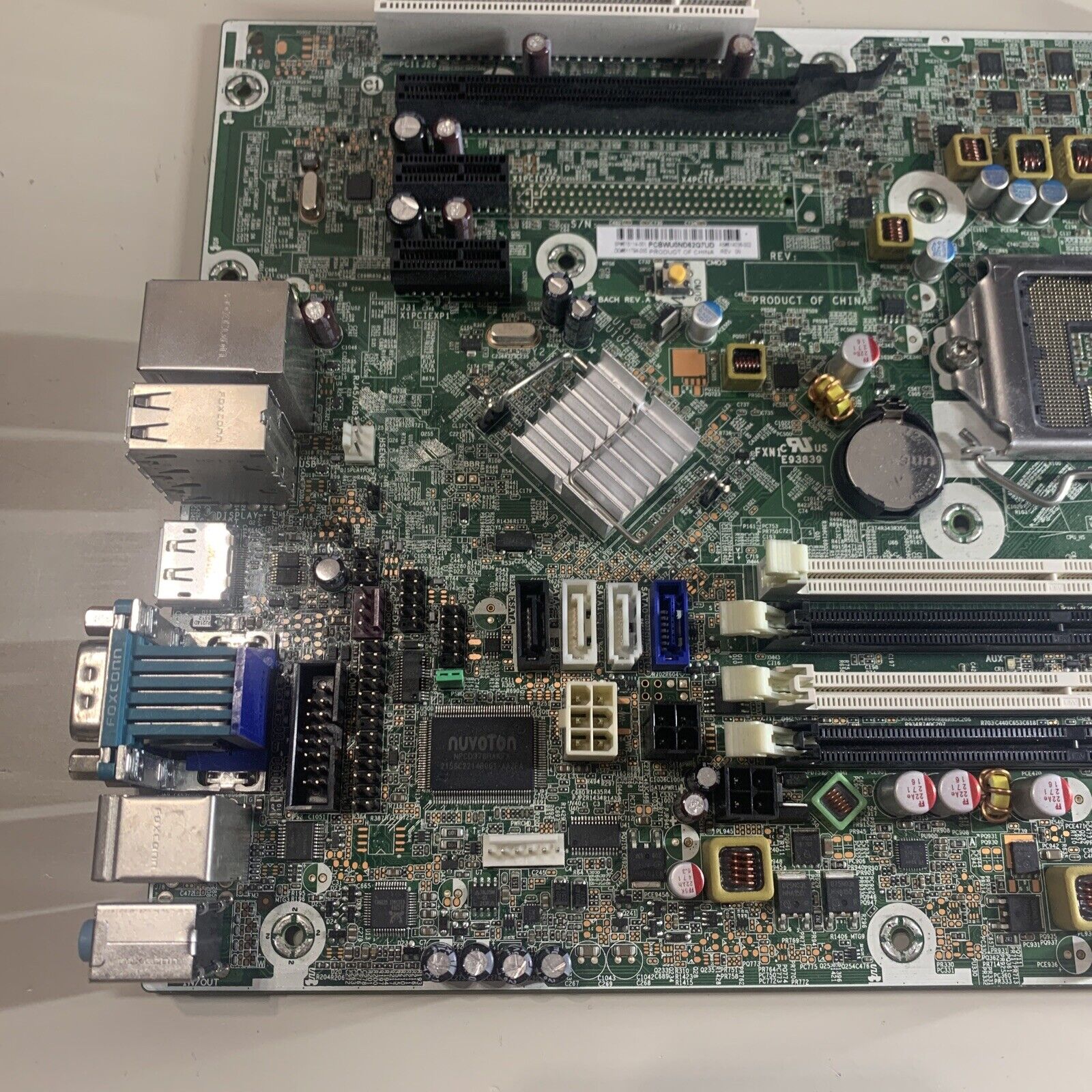 HP 615114-001 Pro Microtower Desktop Motherboard, LGA 1155, Intel