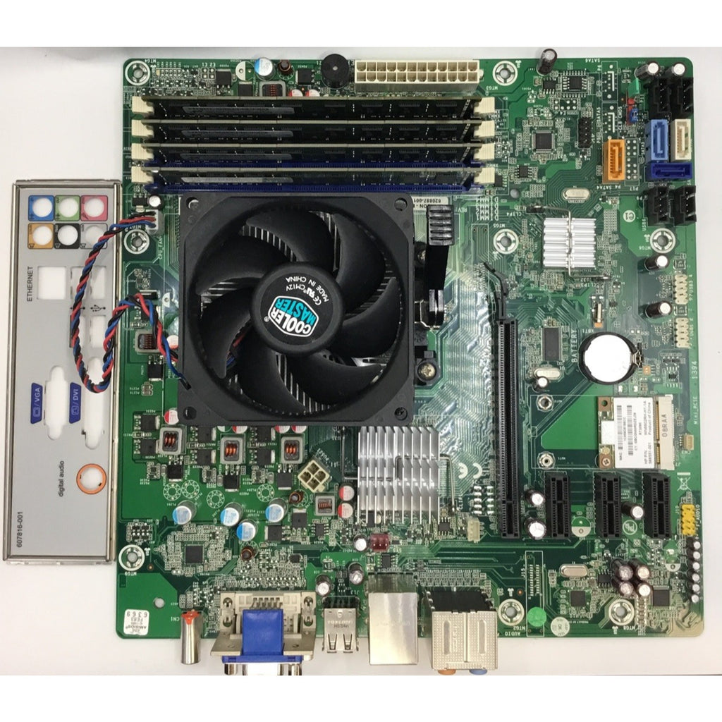 HP RS880 620887-001 Motherboard w/ AMD Phenom II X4 945 T 3.0GHz - 8GB Memory