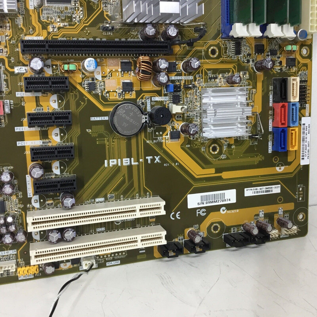 ASUS HP IPIBL-TX 5189-0477 Desktop Motherboard 2GB RAM