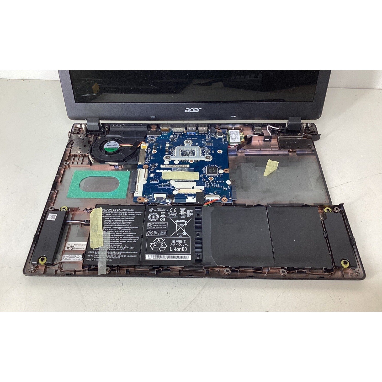 Acer Aspire E 15 E51-511- C590 Intel Celeron N2830 No HDD - For Parts