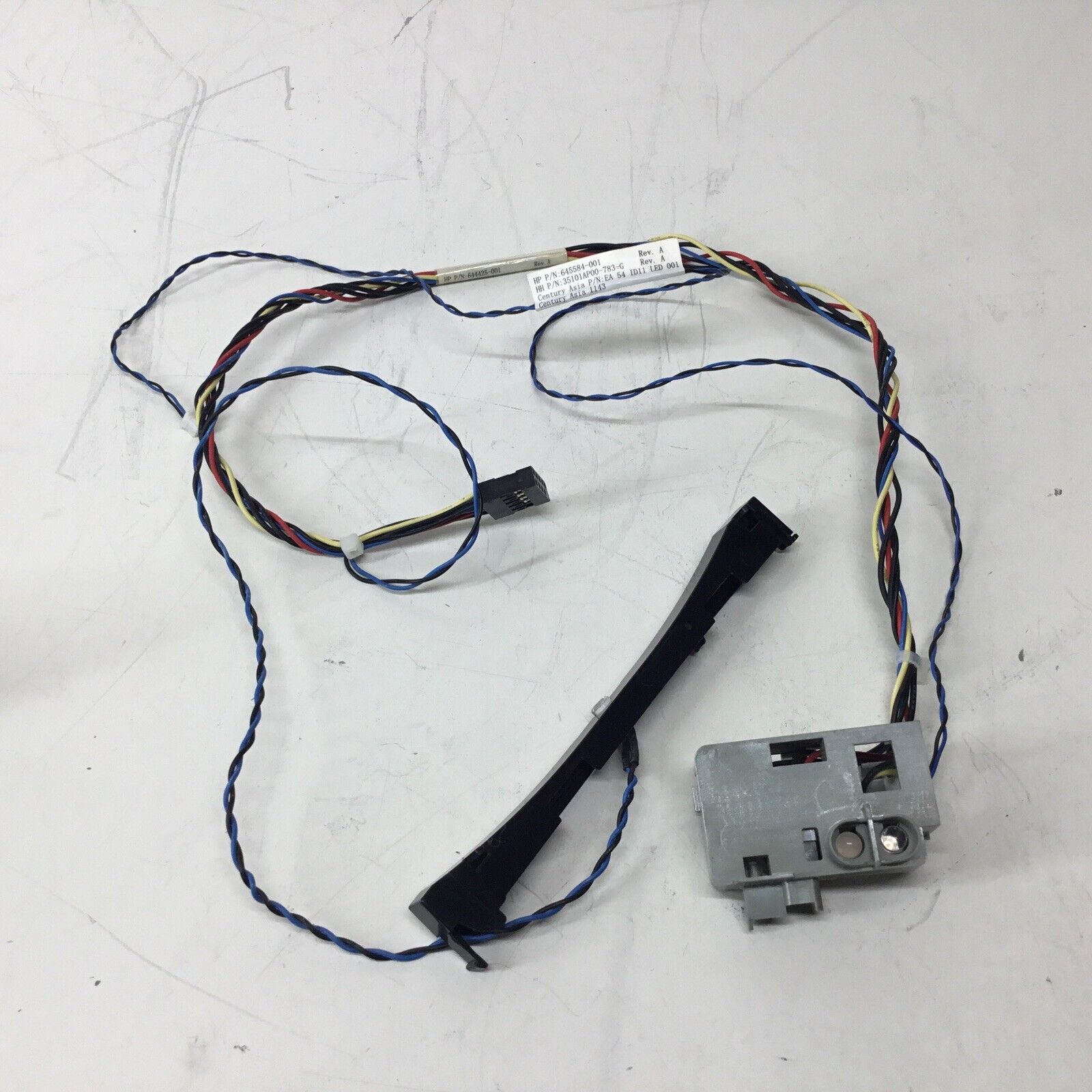 HP 645584-001 644425-001 Power Button Panel with Motherboard Cable