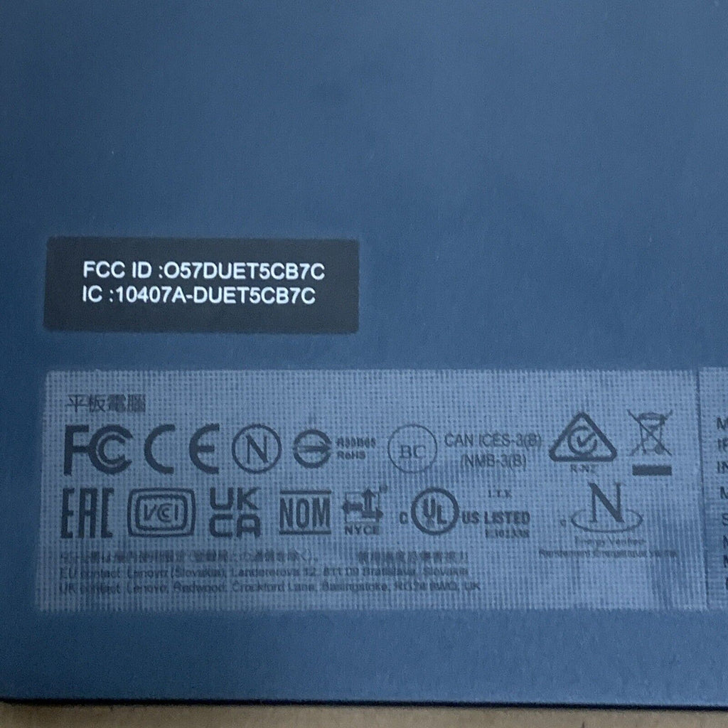 Lenovo 13.3" Duet 5 Chromebook 13Q7C6 Tablet - Screen Broken - As-Is/BAD