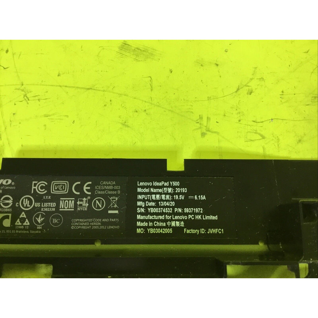 Lenovo Ideapad Y500 Mid Frame