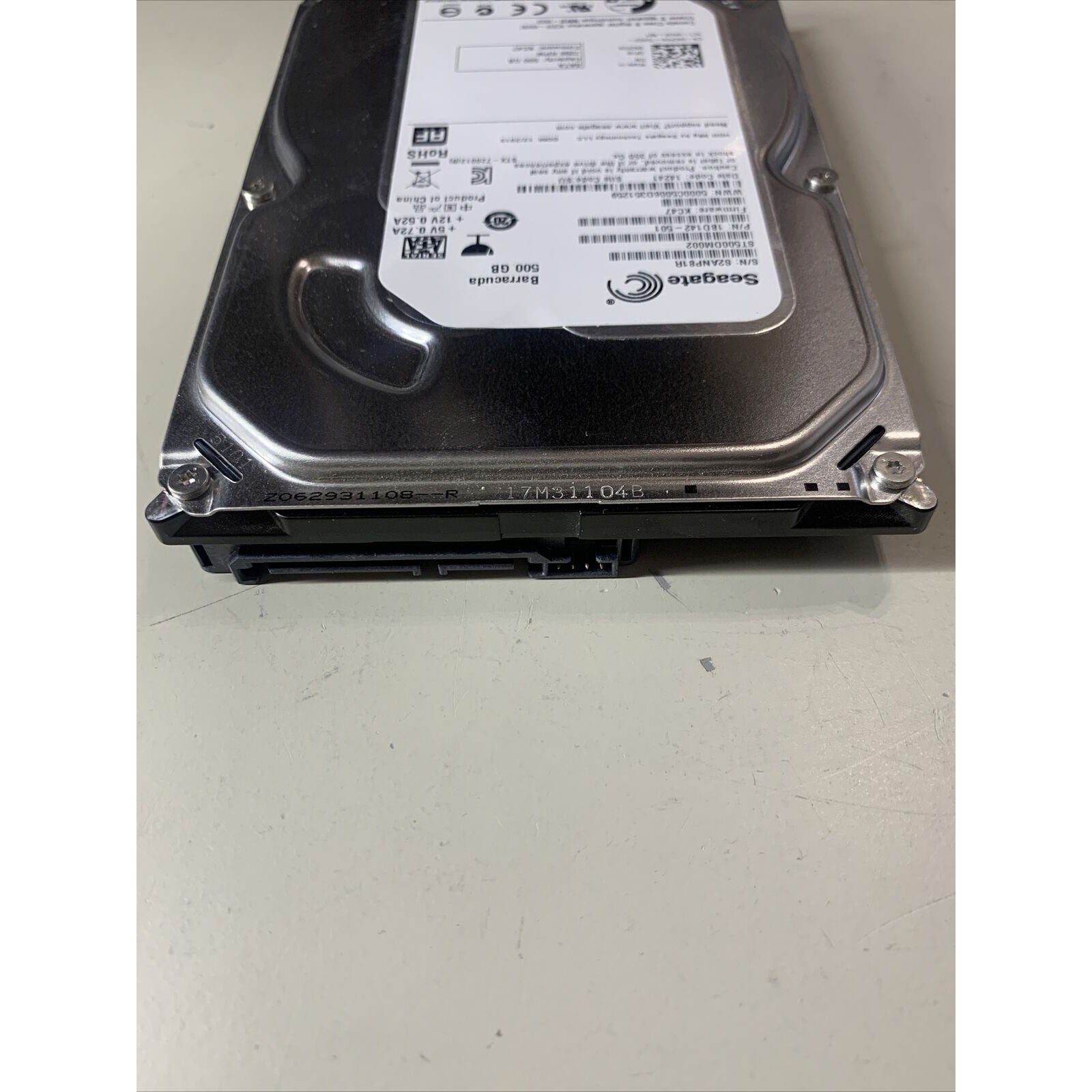 Seagate ST500DM002 500GB Internal SATA 3.5" Hard Drive 09CF26 P/N: 1BD142-xxx