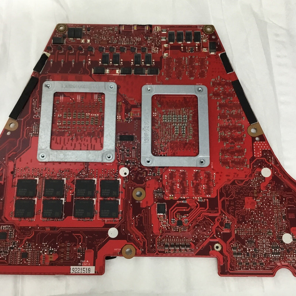 FOR PARTS ASUS ROG GX502GW Motherboard i7-9750H 16GB RAM RTX 2060