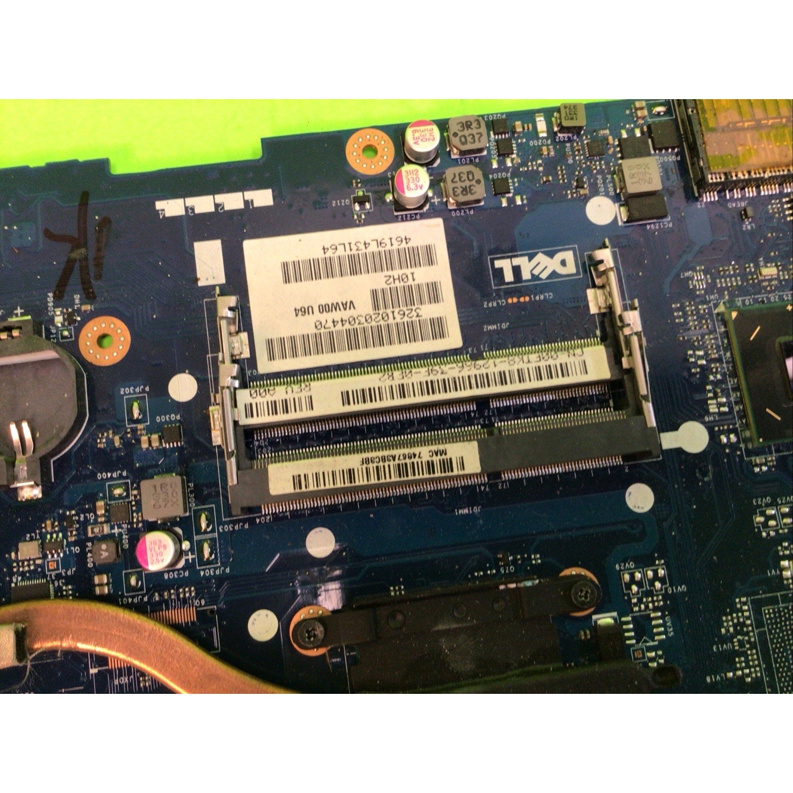 Dell Inspiron 15-3521 Motherboard i3-3227U 1.9GHz LA-9104P 0FTK8 FOR PARTS