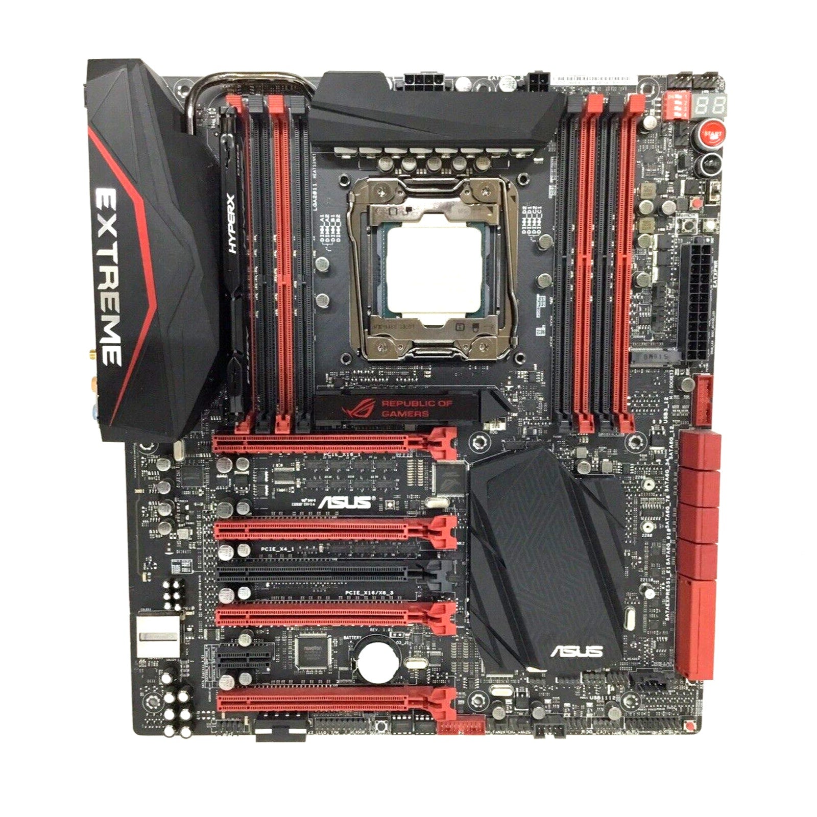 ASUS RAMPAGE V EXTREME U3.1 MOBO w/ Core i7-5960X & 4GB 2400MHz DDR4 RAM Bundle
