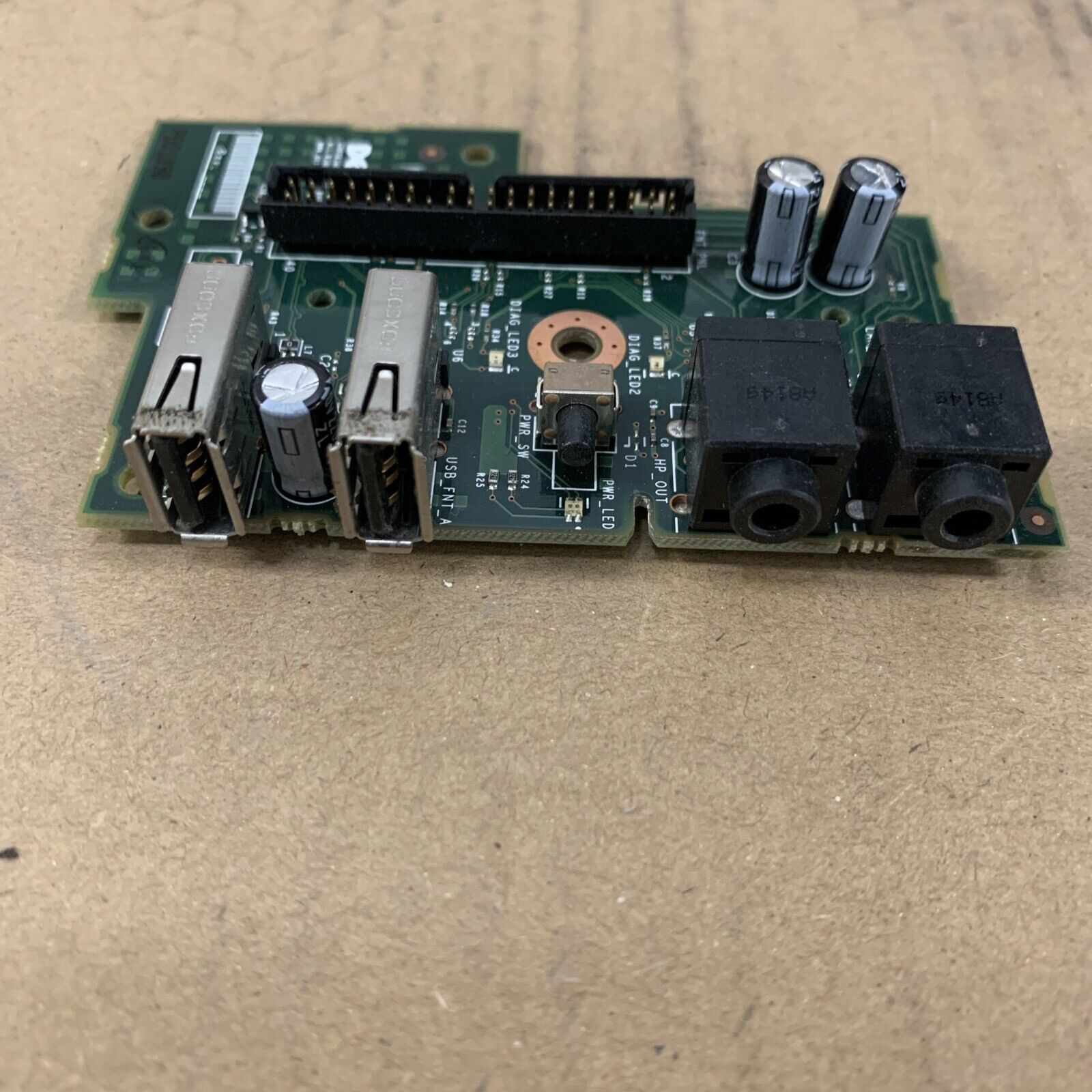 Dell RY698 HU390 Optiplex 330 360 755 760 USB Audio Control Panel 0RY698