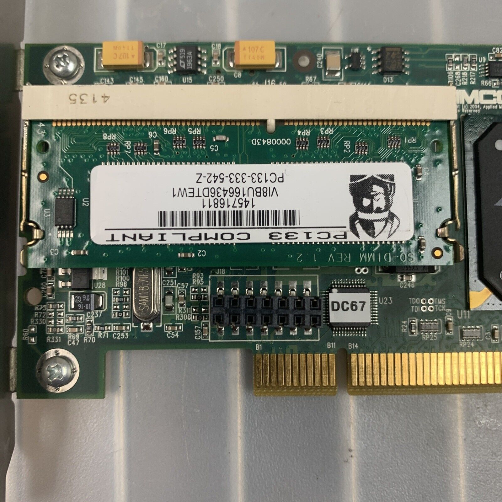 3WARE 9500S-4LP 4 PORT SATA RAID CARD with 128MB Memory (No Cables)