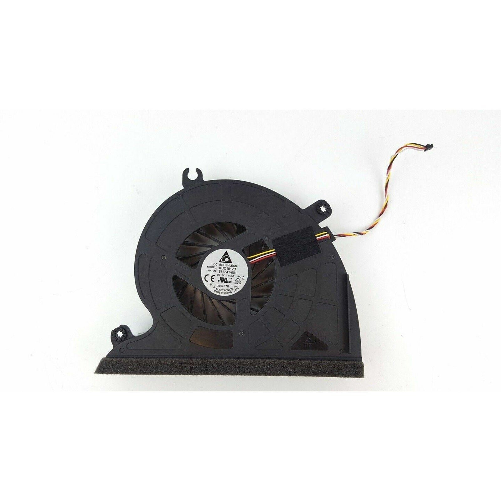 Delta Electronics Cooling Fan for HP Elite 8300 All-in-One DC12V 0.75A Brushless