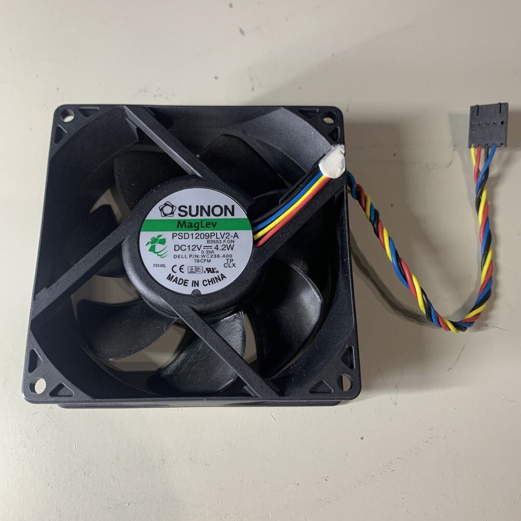 SUNON Maglev PSD1209PLV2-A WC236 9cm 9032 90mm DC12V 4.2W Cooling Fan 5PIN