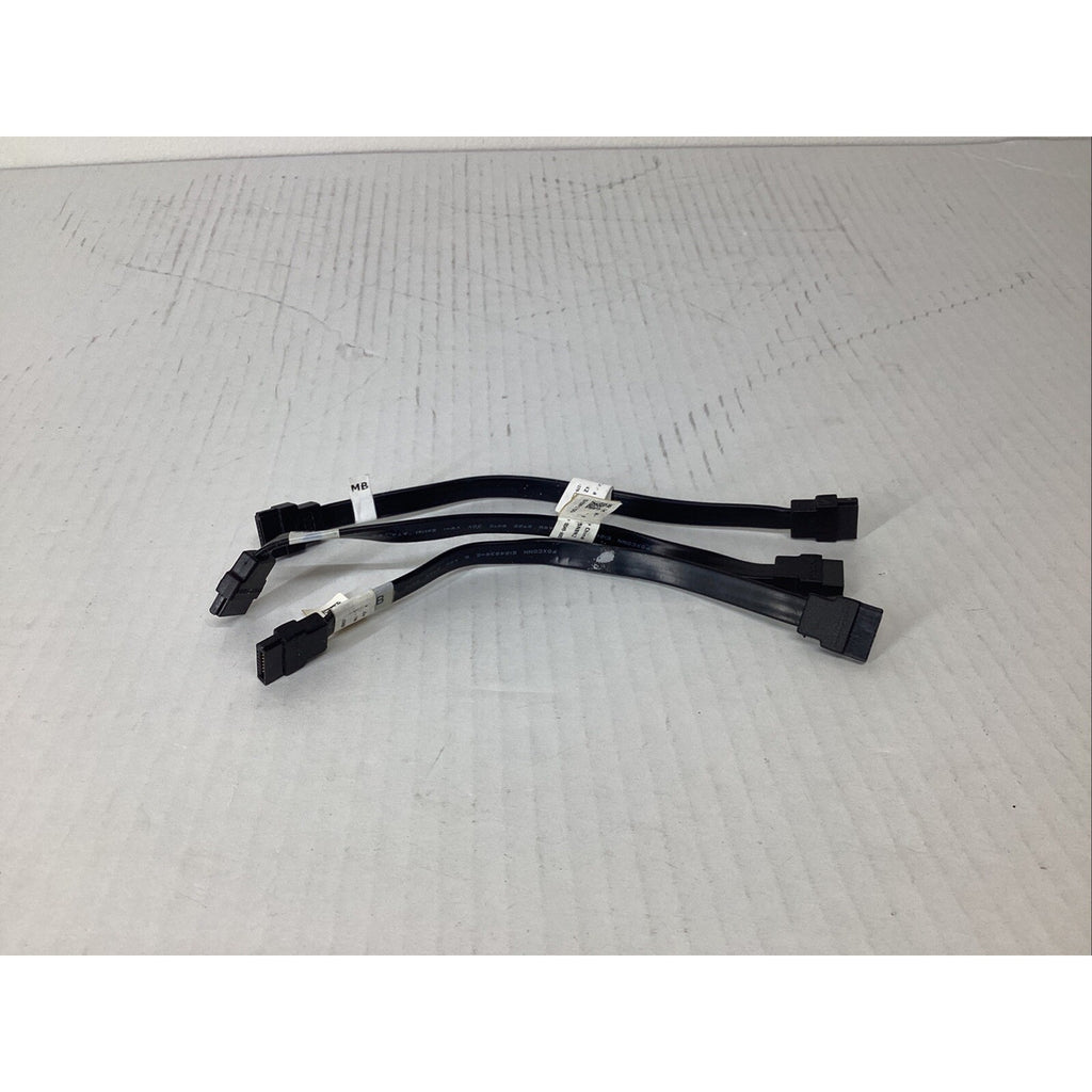 Lot of 3 - Dell OptiPlex 6" Black ATA SATA Cable 5N8N2 05N8N2