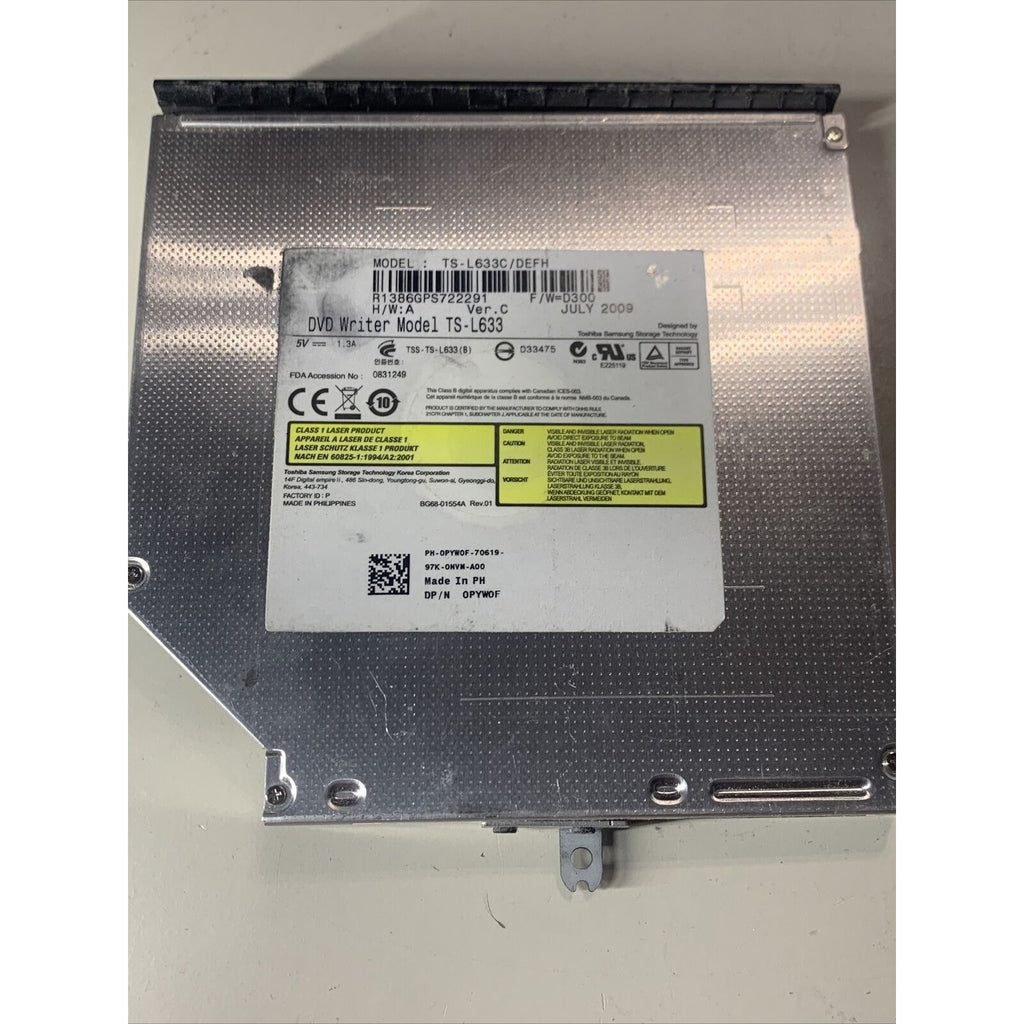 Dell TS-L633 0PYW0F Vostro Laptop DVDRW Drive with Bezel - PYW0F - TS-L633C/DEFH
