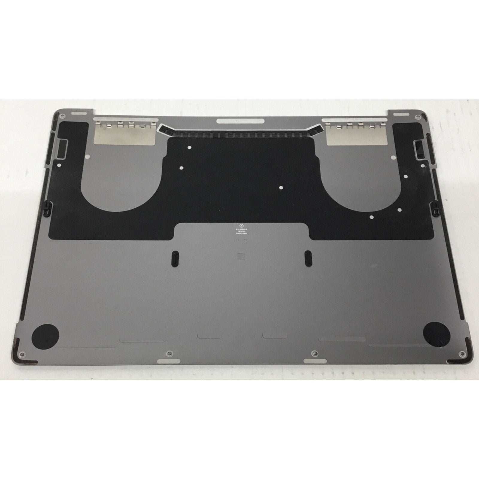 13" MacBook Pro 2018 2019 Space Gray Lower Bottom Case Plate MV962LL/A A1989