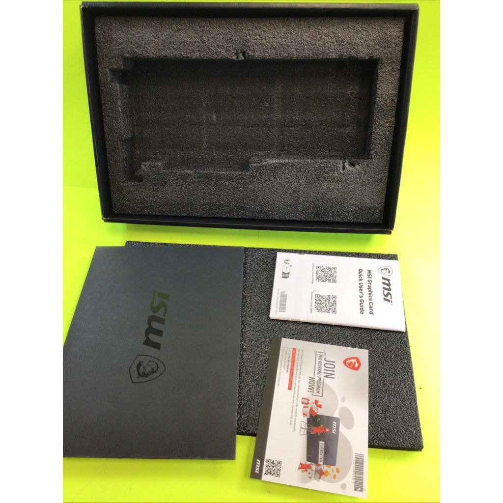 MSI GeForce RTX Ventus 3x Box Only