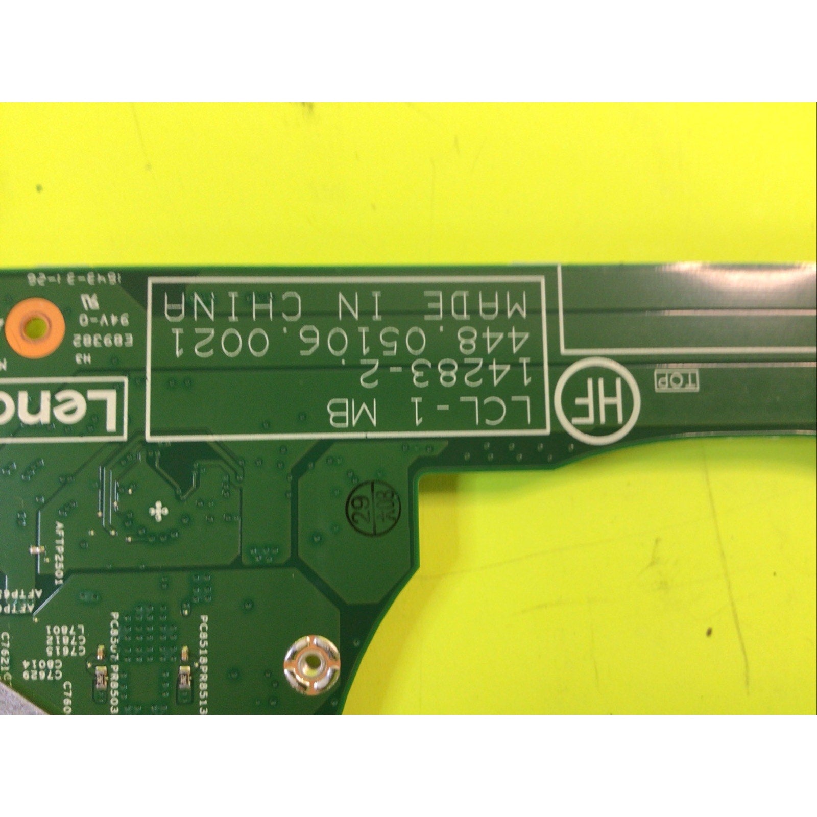 Lenovo ThinkPad Yoga 14 460 with I5-6200U Motherboard FRU: 01EN105