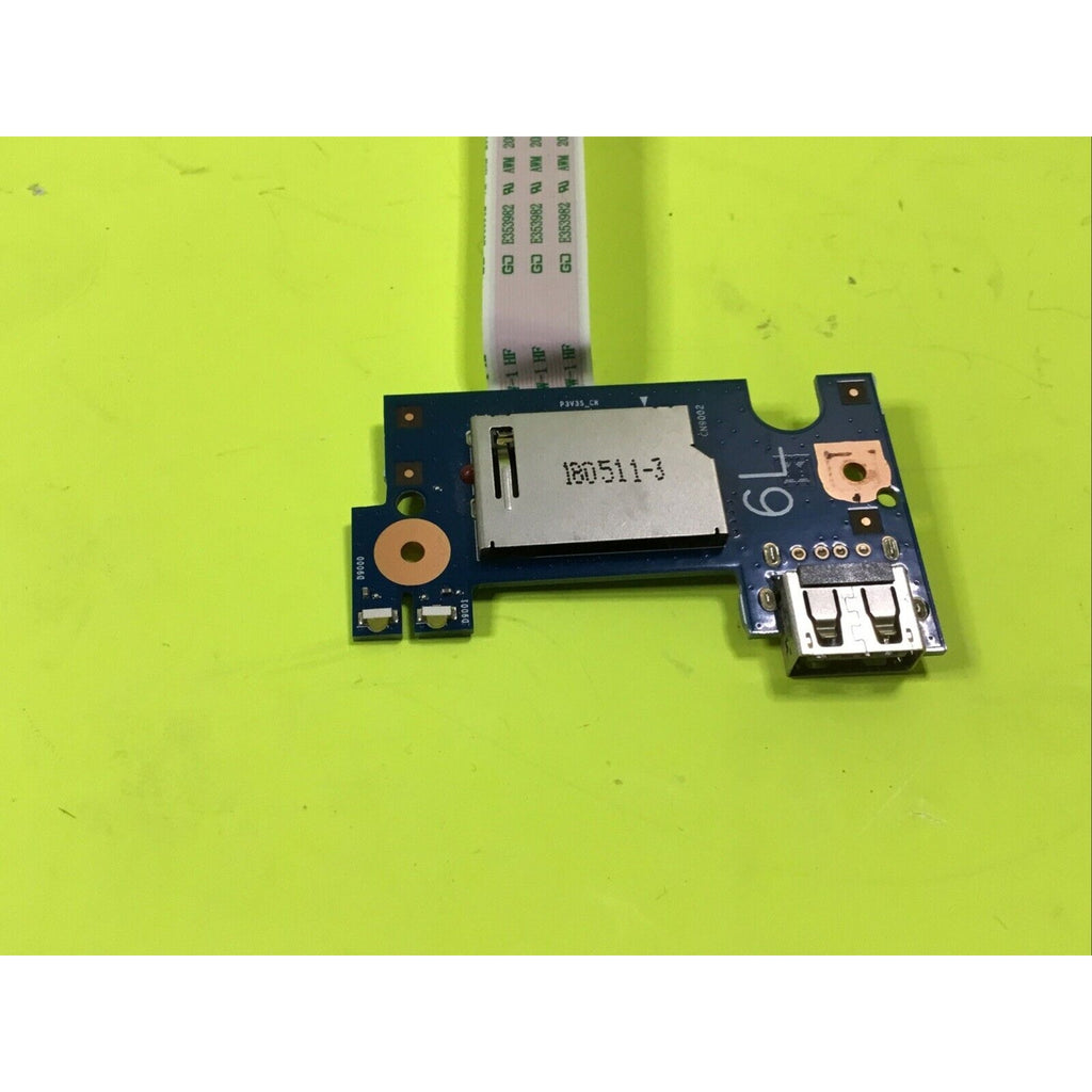 OEM HP Laptop 17-by3613dx USB Card Reader Board w/Cable 6050A2979801