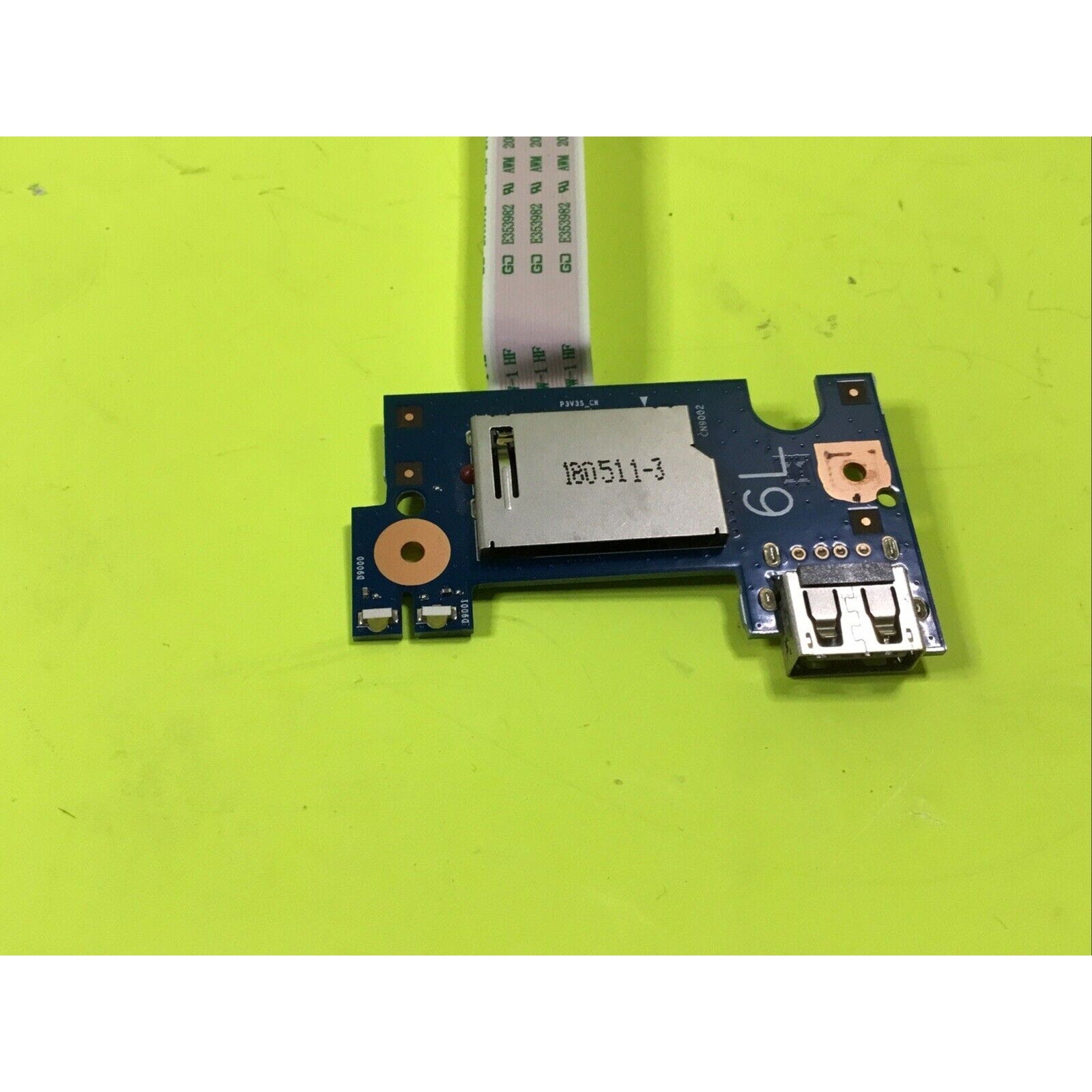 OEM HP Laptop 17-by3613dx USB Card Reader Board w/Cable 6050A2979801