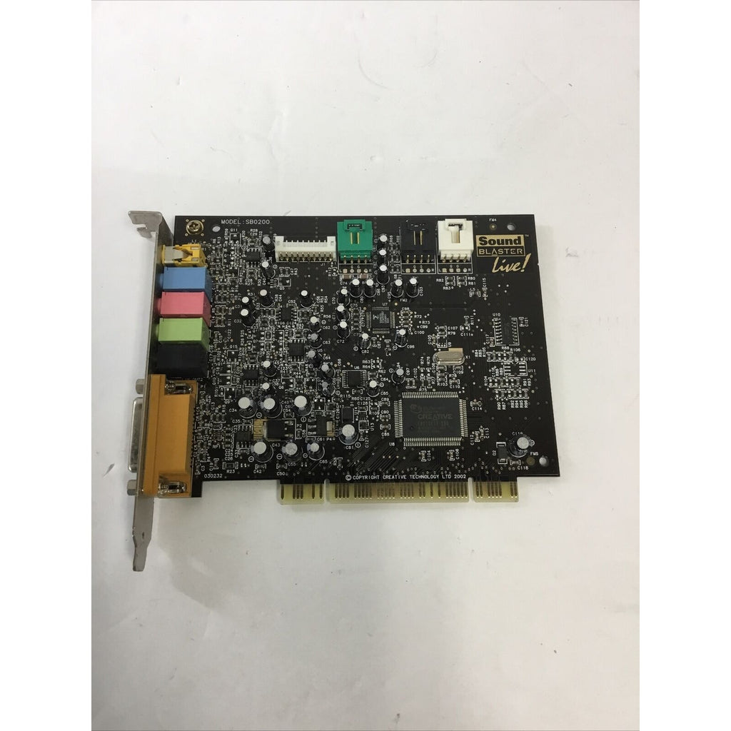 Creative Labs SB Live! PCI Sound Card SB0200 DELL 00R533