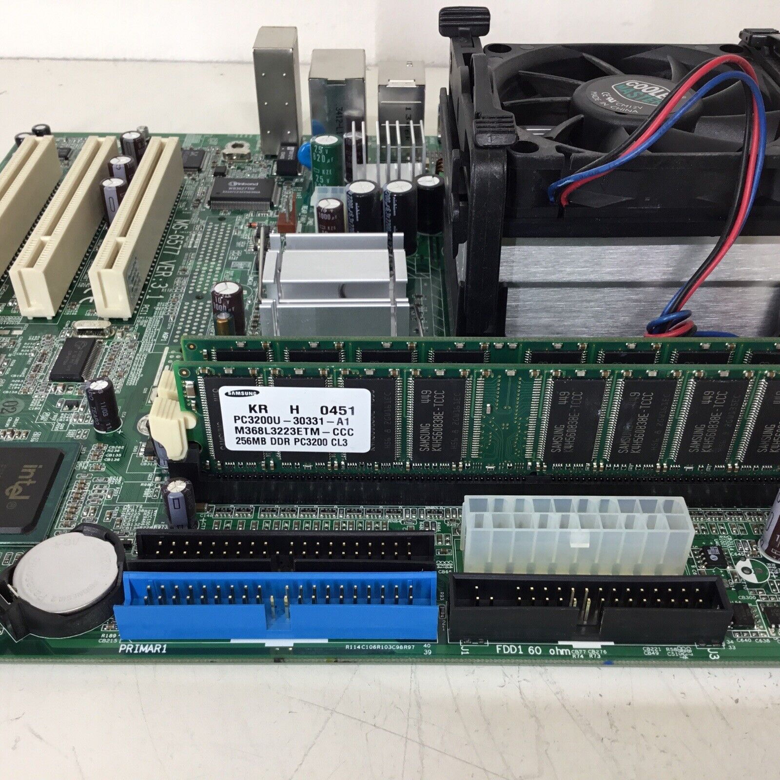 HP Compaq Motherboard MS-6577 5187-4921 - For Parts