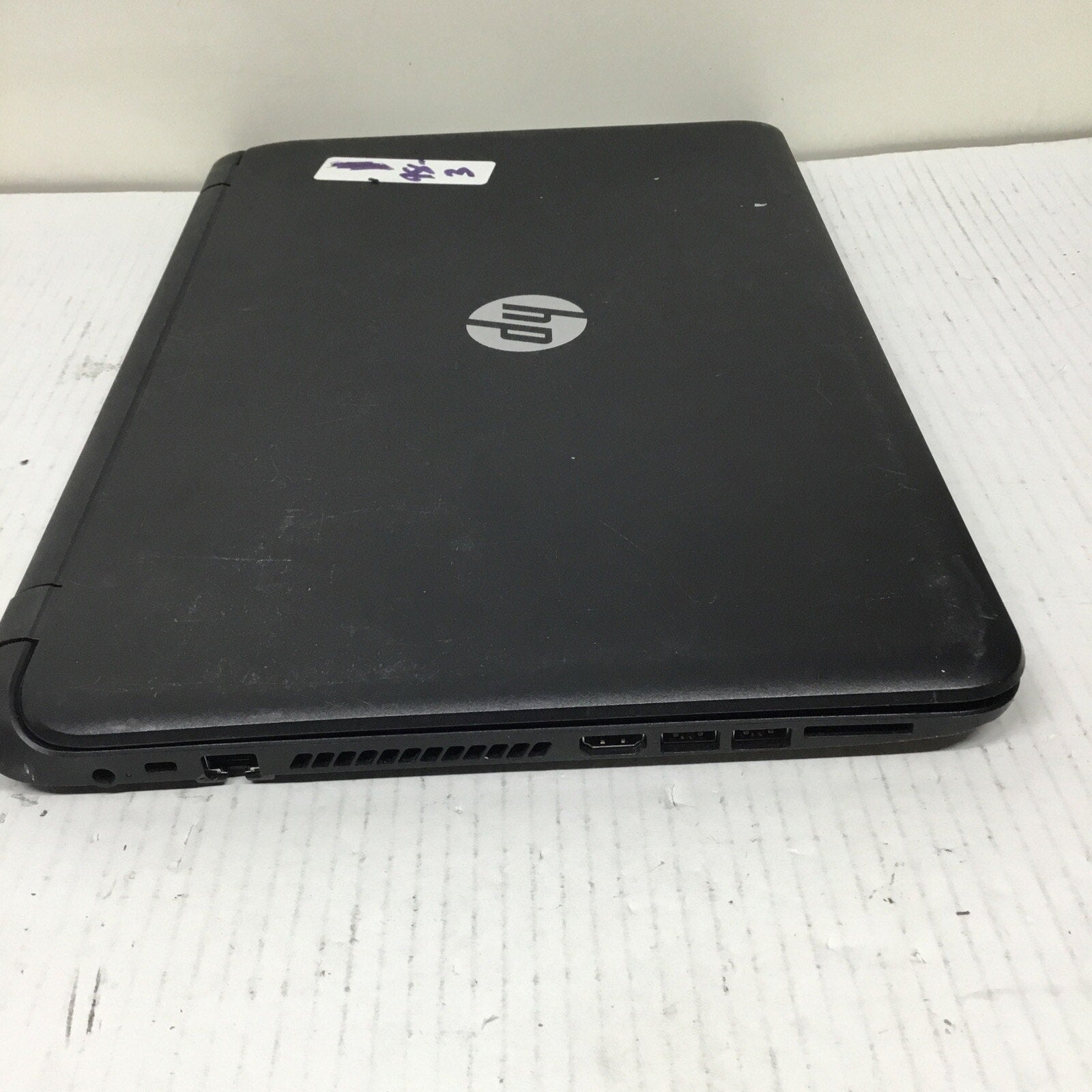 AS IS HP Pavilion 15-f039wm 15.6in Bad Battery No Adapter Unknown Specs
